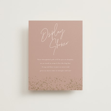 Bridal Shower Insert Cards