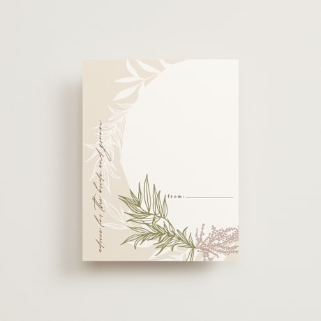Bridal Shower Insert Cards