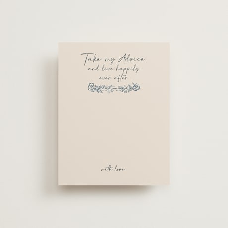 Bridal Shower Insert Cards