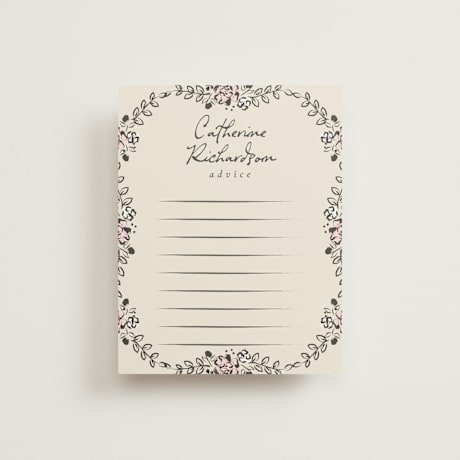 Bridal Shower Insert Cards