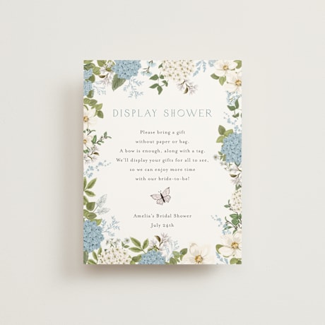 Bridal Shower Insert Cards