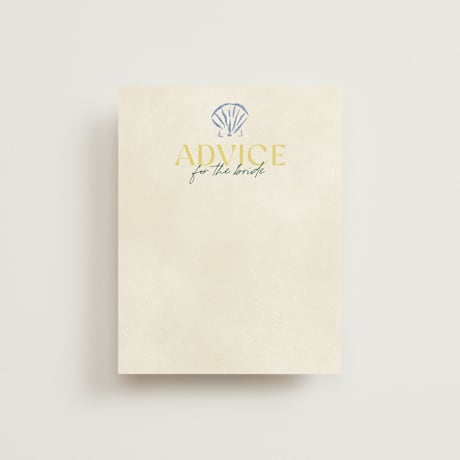 Bridal Shower Insert Cards