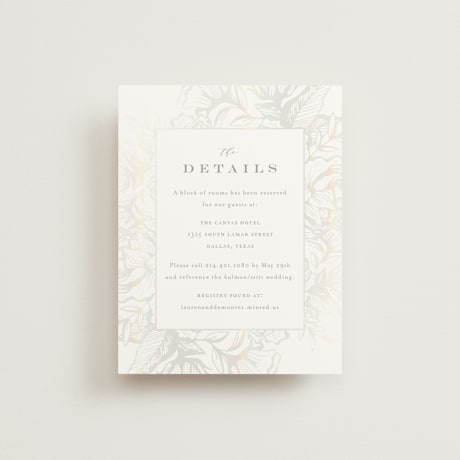 Gloss-Press Direction Cards