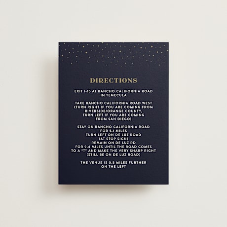 Direction Cards