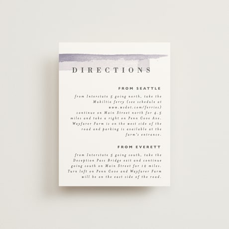 Direction Cards