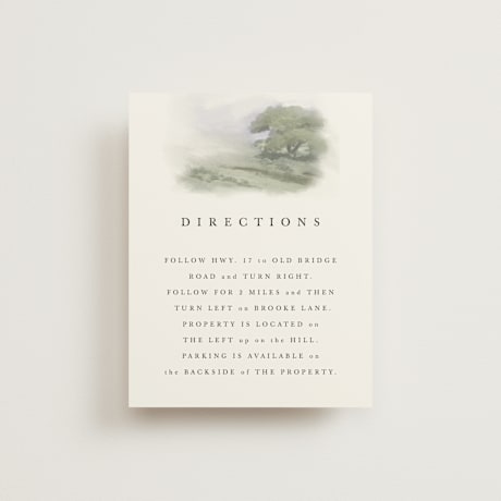 Direction Cards