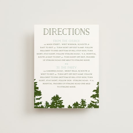 Direction Cards