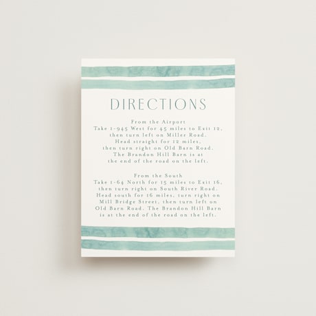 Direction Cards