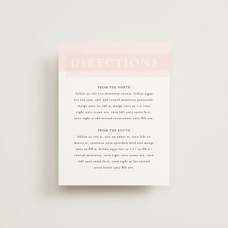 Direction Cards