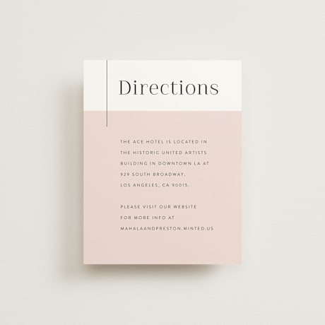 Direction Cards
