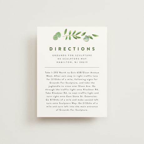 Direction Cards