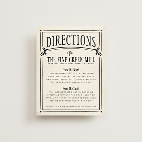 Direction Cards