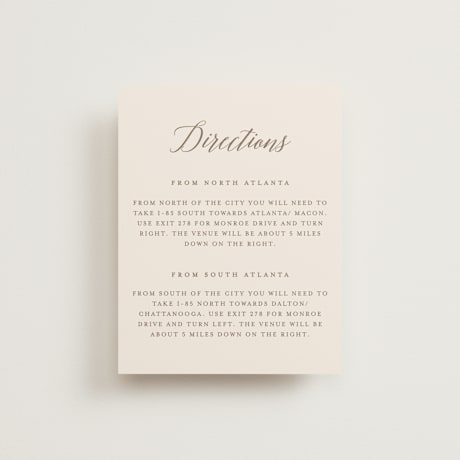 Direction Cards