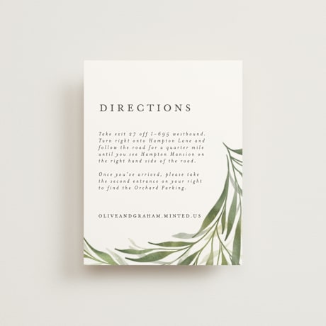 Direction Cards