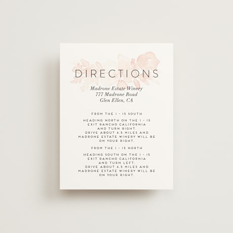 Direction Cards