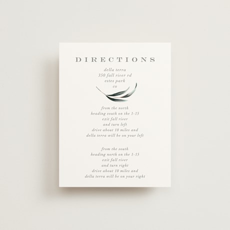 Direction Cards