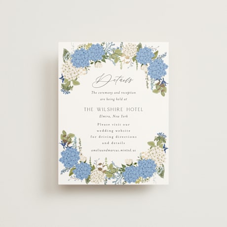 Foil-Pressed Direction Cards