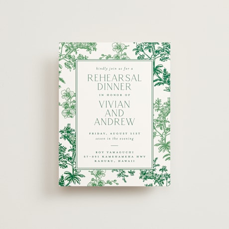 Rehearsal Dinner Cards