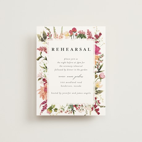 Rehearsal Dinner Cards
