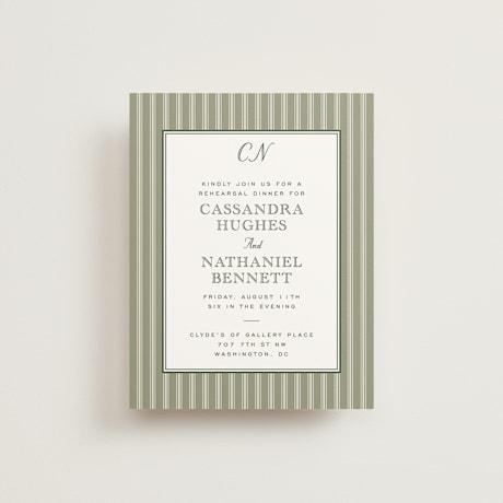 Rehearsal Dinner Cards