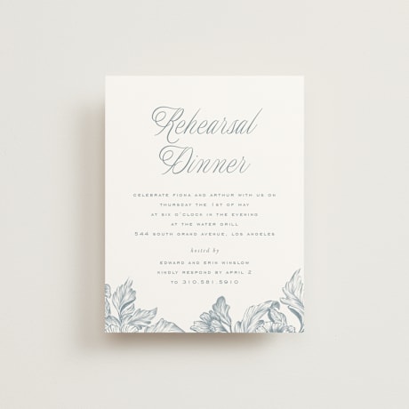 Rehearsal Dinner Cards