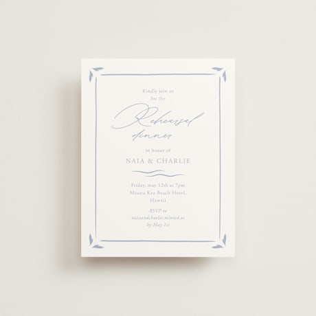 Rehearsal Dinner Cards