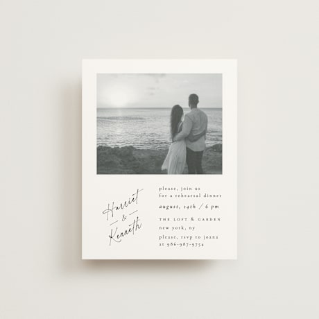 Rehearsal Dinner Cards