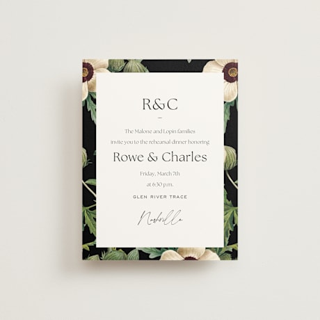 Rehearsal Dinner Cards