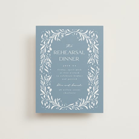 Rehearsal Dinner Cards