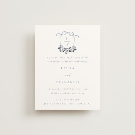 Rehearsal Dinner Cards