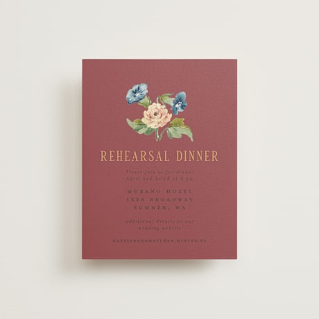Rehearsal Dinner Cards