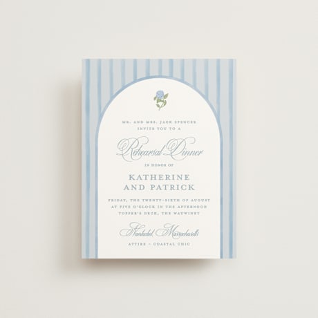 Rehearsal Dinner Cards