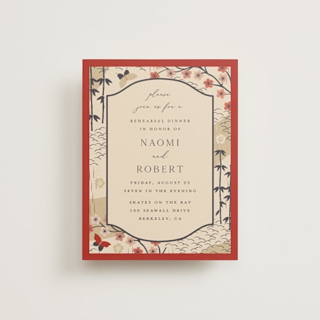 Rehearsal Dinner Cards