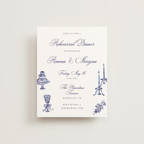Rehearsal Dinner Cards