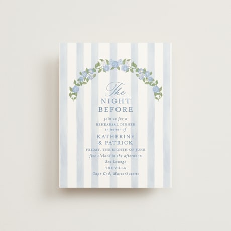 Rehearsal Dinner Cards