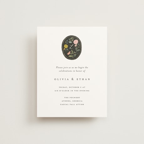 Rehearsal Dinner Cards