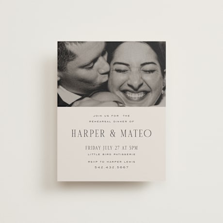 Rehearsal Dinner Cards