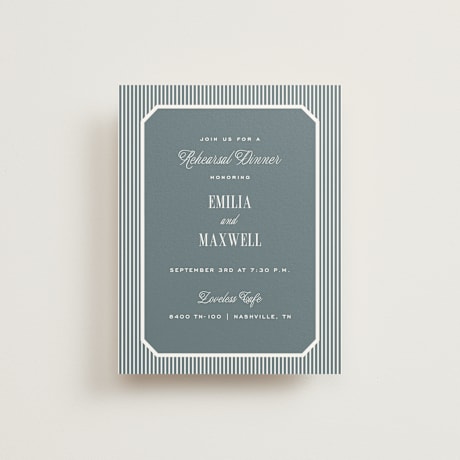 Rehearsal Dinner Cards