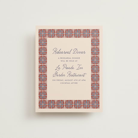 Rehearsal Dinner Cards