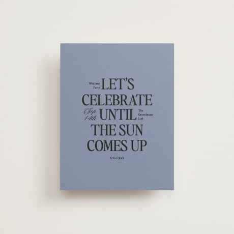 Rehearsal Dinner Cards