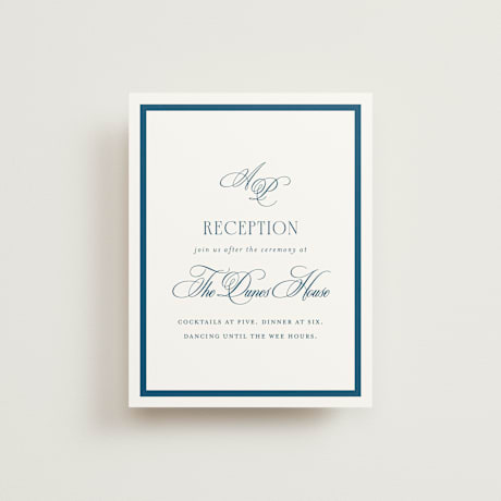 Reception Cards