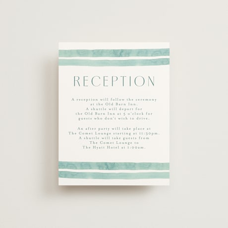 Reception Cards