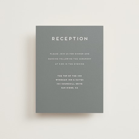 Reception Cards