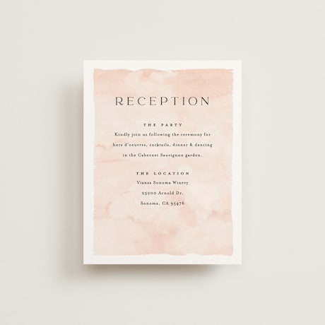 Reception Cards