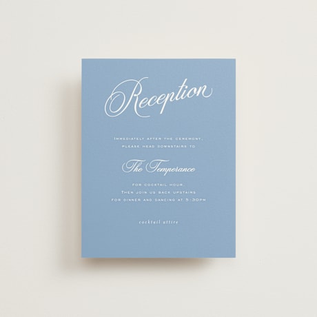 Reception Cards