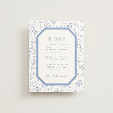 Reception Cards