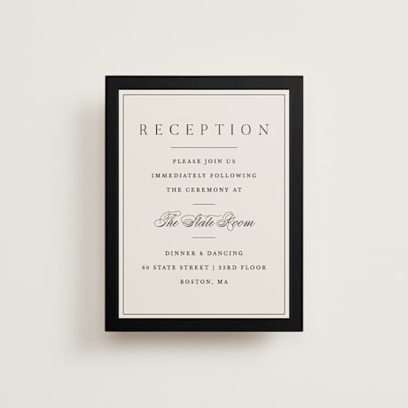 Reception Cards