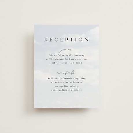 Reception Cards