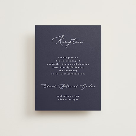 Reception Cards