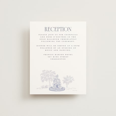Reception Cards